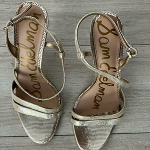 Sam Edelman gold sandals size 11